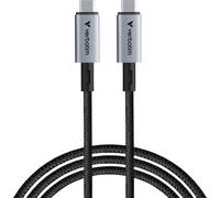Verbatim Sync & Charge de téléphone Portable Cordon [1x USB4® mâle - 1x USB4® mâle] 1.2 m USB 4