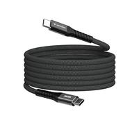 Verbatim Câble USB-C Sync & Charge magnétique 60 W 1,2 m USB-C mâle vers USB-C mâle Noir