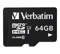 Verbatim Tablet - Carte mémoire flash - 64 Go - Class 10 - microSDXC UHS-I