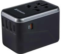 Verbatim Uni.Travel Adapt.UTA-04 USB-C 61W 2xUSB-C 3xUSB-A 49546