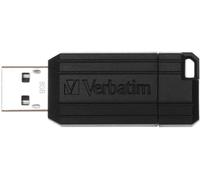 Verbatim Clé USB PinStripe 8 Go USB 2.0 Noire