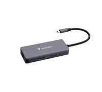 Verbatim USB-C Essentials Multiport Hub- 6 Ports: (3) USB-A 3.0/3.2 G (verbatim)
