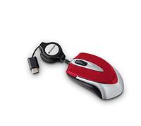 Verbatim USB-C Mini Souris Optique de Voyage - Rouge (70236)