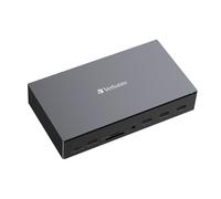 Verbatim USB-C Pro Station d'accueil 17 en 1 Hub multiport vers HDMI 4K et 8K, U