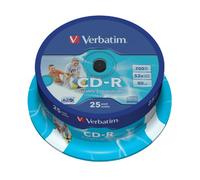 Verbatim vb-crd19s2 Pa - CD-RW Virgin (CD-R, 700 Mo, 25 pièces (S), 120 mm, 2,1 cm, 52 x)