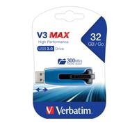 Verbatim Verbatim Clé USB 32 Go USB 3.0 Vitesse de lecture 300 Mo/s Vitesse d’écriture 70 Mo/s Quantité:1