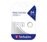 Verbatim Verbatim Clé USB 64 Go 2.0 Metal Executive 98750 si Quantité:1