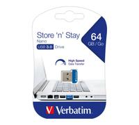 Verbatim Verbatim Clé USB 64GB 3.0 Nano Drive 98711 Quantité:1