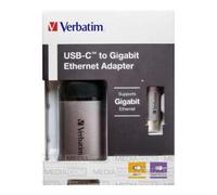 Verbatim 49146 station d'accueil USB 3.2 Gen 1 (3.1 Gen 1) Type-C Noir, Argent
