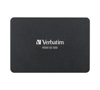 Verbatim Vi550 S3 SSD, SSD Interne avec Stockage de données de 4 to, Solid State Drive avec Interface SATA III 2,5" et Technologie NAND 3D, Noir