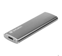 Verbatim Vx500 - SSD - 2 To - externe (portable) - USB 3.2 Gen 2 (USB-C connecteur) - gris sidéral