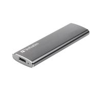Verbatim Vx500 - SSD - 1 To - externe (portable) - USB 3.2 Gen 2 (USB-C connecteur) - gris sidéral