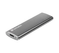Verbatim Vx500 - SSD - 120 Go - externe (portable) - USB 3.1 Gen 2 (USB-C connecteur) - gris sidéral