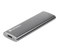 Verbatim Vx500 - SSD - 480 Go - externe (portable) - USB 3.1 Gen 2 (USB-C connecteur) - gris sidéral