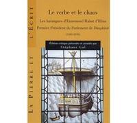 Verbe et le chaos Laurent Douzou (Auteur)