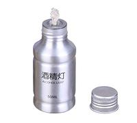 VERBENA Mini brûleur à alcool portable en alliage d'aluminium 50 ml