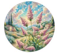 Verbena, Puzzle Circulaire 1000 Pièces Enrichi De, pour Esprit Curieux Et Aimant Les Défis Visuels 1000pcs (67.5x67.5cm)