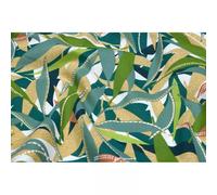 VERBENA vert tissu enduit 155 78% coton 22% acrylique longueur exprimée en cm