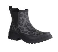 VERBENAS 9302180945 Lua Mate Animal Chelsea Bottines pour femme Noir léopard Noir