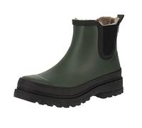 VERBENAS 9302181199 Lua Fur Smooth - Bottes Chelsea pour femme - Kaki-noir