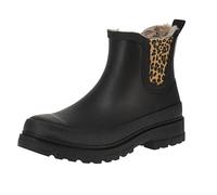 VERBENAS 9302181201 Lua Fur Smooth Animal - Bottes pour femme - Noir/sable