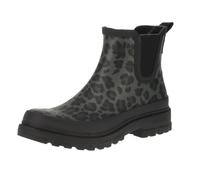 VERBENAS 9302181202 Lua Smooth Animal Bottines Chelsea pour femme Noir Leo-Black