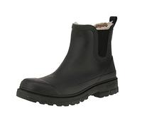 VERBENAS Bottes en caoutchouc pour femme - Lua Mate Combi Fur - Noir, Noir , 38 EU