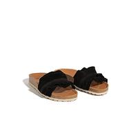 VERBENAS Sandales Rocio Volante Negro - Taille: 40