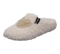 VERBENAS York Curly Valentine Chaussons pour femme en crème beige avec cœur Born to be Fun Beige, beige, 39 EU