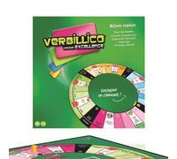 Verbillico Excellence Mattika Editions Jeu de société éducatif pour mémoriser Tous Les Temps de la conjugaison française - Dès 12 Ans