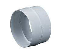 MKK Ø 125 mm Pièce de raccordement Raccord Tuyau de Ventilation Conduit Rond Tuyau Système de Ventilation Canal