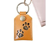 Verbotage à cheveux pour animaux de compagnie - support de photo carré, pendentif de chiot commémoratif | Petit ami copain Cat Amante commémoratif Gift, sac à dos sac à dos clés d'urne ornement access