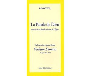 Verbum Domini, La Parole de Dieu dans la vie et dans la mission de l'Eglise
