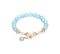 Verbundener Armbandring 2024 Armband für Damen, chinesisches Jade-Perlenarmband für ihre, Oma, Mutter, Vater, den täglichen Gebrauch Uhren Lederarmband Für Männer, Einheitsgröße, résine, Pas de gemme