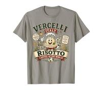 Vercelli Italy Risotto Capital - Vintage Risotto Logo Mascotte T-Shirt