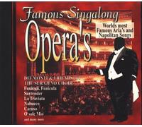 Verchiedene - Famous Singalong Opera's : Worlds most Famous Aria's and Napolitan Songs : Audio CD : 14 Tracks ;