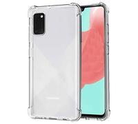 Verco Coque Antichoc pour Samsung Galaxy A41, Coins Renforcés, Transparent | Coque Transparente en Silicone TPU Souple, Coins Amortisseurs, Découpes Précises, Fine et Légère, Jaunissement Limité