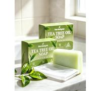 Verdalya Tea Tree Oil Anti Mycose Soap Natural Foot Cleansing Bar，3 PCS