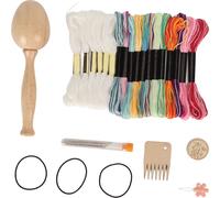 Verdammte Ei für Socken mit großen Augennadeln nähen Fäden Nadel Minder DIY -Handwerk Holz Kittücher