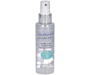 Verdan Déo Spray Minéral Pierre d’Alun Cristal de Potassium 100 ml