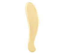 Verdant Touch Gua Sha Outil de grattage en laiton Outil Gua Sha pour massage acupoint Soulagement des douleurs musculaires, planche à gratter du cou du corps, 16,3 x 12,9 cm