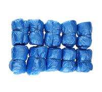 Verdant Touch Lot de 100 couvre-chaussures jetables imperméables en plastique antidérapant pour moquette, sol, machine à chaussures automatiques, nettoyage domestique