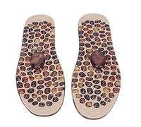 Verdant Touch Lot de 2 semelles intérieures d'acupression de massage flexibles et confortables pour homme et femme