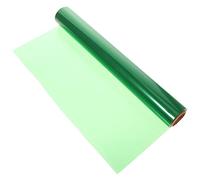 VERDANVERSE 1 Rouleau Cristal Film Cellophane Papier Film De Cellophane Transparent Enveloppe De Coloré Papier D'emballage Vert Cellophane Pour Paniers Green