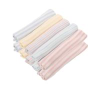 VERDANVERSE 10 pièces Bande Ventre Garçon Fille Coton Respirant Protection Nombril Élastique Nés Garçon Fille Doux et Confortable Lot de Multicolores
