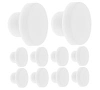VERDANVERSE 10 Pièces Lot de Bouchons Silicone Solides Réutilisables pour Salière Poivrière Pots et Bouteilles Bouchons Polyvalents Faciles à Installer pour Conserver Fraîcheur et Qualité des