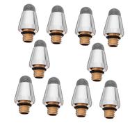VERDANVERSE 10 Pièces Mesh Fiber Stylus Pen Replacement Tips Conductive Fabric Precision Touch Screen Refill for Tablets Phones Laptops Creative and Academic Use