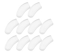 VERDANVERSE 10 Pièces Silicone Tea Tweezer Tip Covers Non-slip Heat Resistant Protective Sleeves For Delicate Porcelain And Glass Teaware