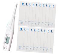 VERDANVERSE 100 Pièces Thermomètre Case De Protection Couverture Couvercle Du Thermomètre Protecteur Transparent