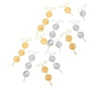 VERDANVERSE 12 Ensembles Graduation Season Memorial Photo Charms With Tassel And Brooches For Cap And Gown Keepsake Class Of Graduation Accessories